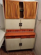 Kredens PRL lata 50/60 - oryginalny vintage, do renowacji lub stylizacji