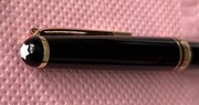 Montblanc długopis KOLEKCJONERSKI (z częściami pozłacanymi 14k AU)