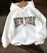 Bluza New York Panterka – Oversize, Ciepły Polar różne rozmiary!