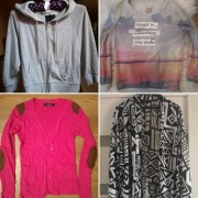 -Długi rękaw- 20szt Bluza sweter koszula XS/34