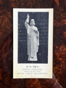 RZADKOŚĆ 1938! Intronizacja Koźmin Wielkopolski – Parafia Koźmińska