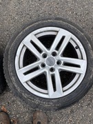 2 Felgi aluminiowe 17" 5x112 oryginalne Audi z A4 B9 - do naprawy