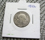 Polska 2 zł 1933r - SREBRO