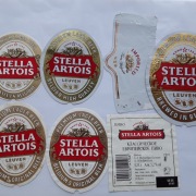 Etykieta piwna browar piwo Belgia 