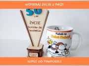 Mini trofeum puchar ze sklejki na zamówienie SZEPT