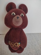 Figurka -maskotka z Igrzysk Olimpijskich Moskwa 1980 – Miś Misza 