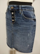 Spódnica dżinsowa Mavi Jeans Uptown/zapięcie na guziki/nowa rozmiar 40/42