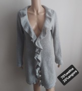 Cynthia Rowley kardigan wełna/angora M