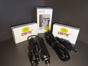 Zestaw DSTE BCN10 Do Kamery | Ładowarka + 2 Baterie + Kable 230V/12V – NOWY