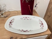 Patera Karolina talerz duży biały porcelana 