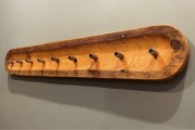 Wieszak loft drewno metal