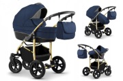 Wózek dziecięcy 3w1 nosidelko, fotelik, gondola.