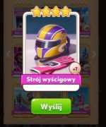Strój wyścigowy Coin master