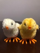 Urocze kurczaki wielkanocne vintage 2 szt kpl.
