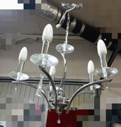 Lampa żyrandol kryształowy 