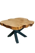 Stolik kawowy klon - loft coffee table 80 cm