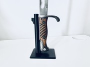 Ekspozytor bagnet pruski liść ość ersatz w typie model Mauser Gewehr98