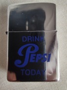 Unikatowa zapalniczka Pepsi Sunflower. Benzynowa. PRL. 