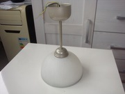 Żyrandol z kloszem szklanym stan bardzo bobry