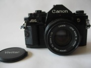 CANON A1 + ob. CANON 50/1,8 FD