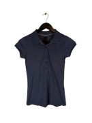 Koszulka polo damska Tommy Hilfiger niebieska z logiem s