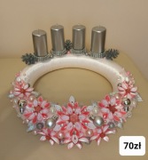 Ozdoba bożonarodzeniowa, wianek adwentowy