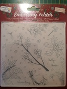 Folder scrapbooking embossing wytłaczanie 15x15 święta 