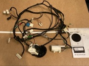 Amica taw 7123 dcw wiązka przewodów z filtrem i pompą B30-6A kable