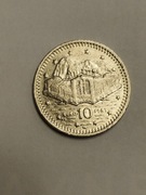 Sprzedam monetę Gibraltar 10 pensów 1998r. Euro Port stan dobry