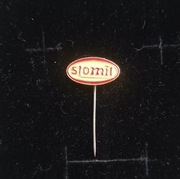 Wpinka motoryzacyjna przypinka zakładowa STOMIL OPONY PRL