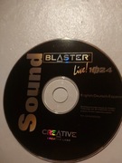 Retro CD Dysk instalacyjny do kart dzwiękowych Creative Sound Blaster Live