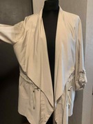 Greenpoint cienka kurtka biker ramoneska narzutka wiskoza oversize duża