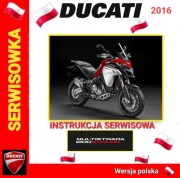 DUCATI MULTISTRADA 1200 ENDURO 2016r SERWISOWKA KSIAZKA NAPRAW j.POLSKI
