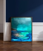 Obraz , plakat, obraz abstrakcyjny, obraz morski, plakat niebieski 
