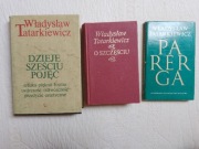 Władysław Tatarkiewicz 3 tomy