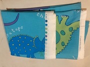 Kupon 4 metry Laura Ashley bawełna dinozaury