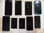 Uszkodzone telefony 9 sztuk 