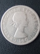 FLORIN AUSTRALIA 1953R SREBRO