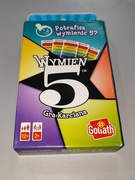 Gra Karciana Wymień 5 Firmy Goliath Nowa Zaplombowana w Pudełku