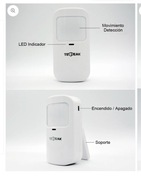 TecPeak - Bezprzewodowy domowy system alarmowy, zestaw alarmowy WiFi/gsm