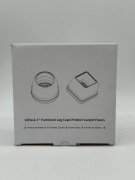 Nakładki na Nogi Krzeseł 1" Ochraniacze Dywanu 16szt