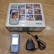 Nokia N70 box z pudełkiem ładowarką do wymiany LCD