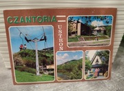 Widokówka Pocztówka  Ustroń Czantoria wyciąg kiosk Zawodzie 