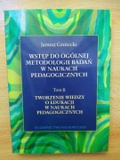 Wstęp do ogólnej metodologii badań w naukach pedagogicznych tom 2 Gnitecki