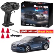 Samochód na sterowanie Drift Akumulator RC 1:64 resorak 4x4 mały prezent 