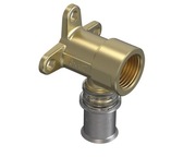 Wavin kolano z łapami 16x1/2" M5