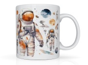 Kubek z nadrukiem KOSMOS dla chłopaka na prezent urodziny 