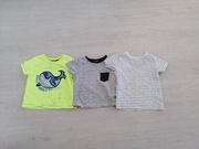 Bluzka Koszulka T-shirt next + 2 szt gratis 6 m +