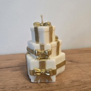 Świeca sojowa prezenty o zapachu jabłka z cynamonem 