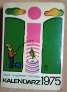 Woda bogactwem człowieka Kalendarz 1975
